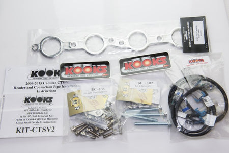 Kooks Headers & Exhaust - 1-7/8" Stainless Headers - 2009-2015 Cadillac CTS-V - The Speed Depot