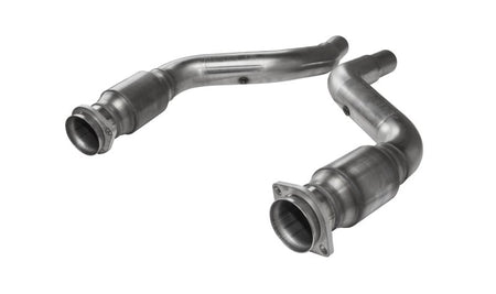 Kooks Headers & Exhaust 3" SS GREEN Catted OEM Connection Pipes - 2006-2023 LX Platform 6.1L/6.2L/6.4L - Exhaust - The Speed Depot - 