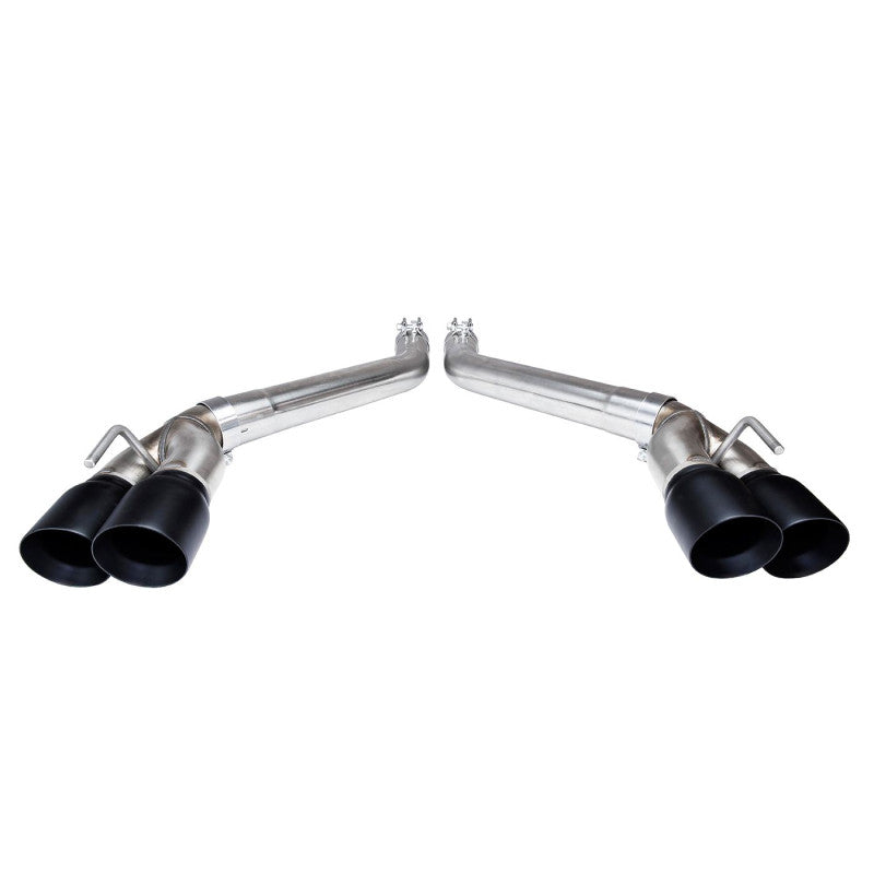 Kooks Headers & Exhaust 3" Connection Back Muffler Delete Exhaust System w/ Black Quad Tips - Exhaust - The Speed Depot - 