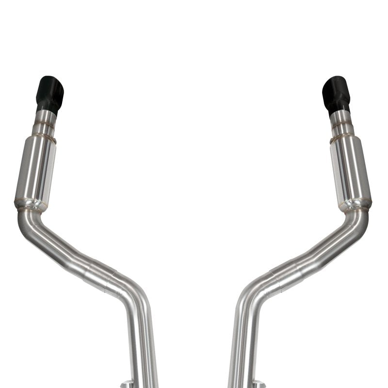 Kooks Headers & Exhaust - 3" SS Cat-Back w/Black Tips - 2015-2018 Charger Hellcat 6.2L (Connects to OEM) - The Speed Depot
