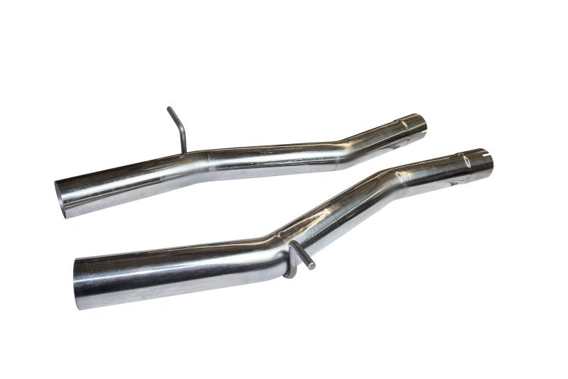Kooks Headers & Exhaust - 3" Green Catted Heder-Back Muffler Delete Exhaust w/Polished Tips - The Speed Depot