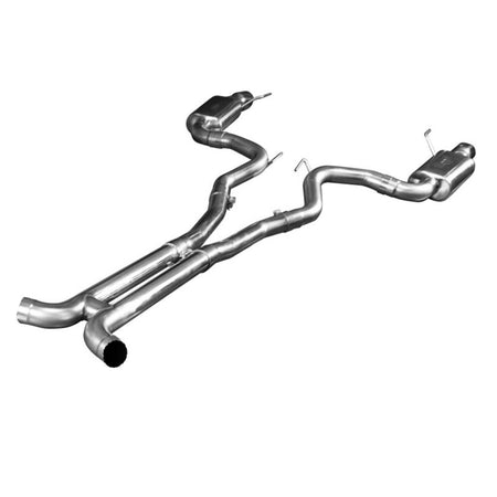 Kooks Headers & Exhaust 3" SS Connection-Back H-Pipe Exhaust w/SS Tips - 2015-2017 Mustang GT 5.0L - Exhaust - The Speed Depot - 