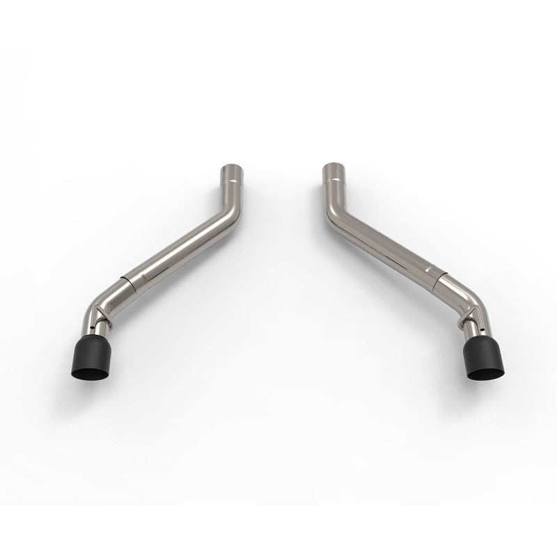 Kooks Headers & Exhaust 3" Connection-Back Muffler Delete Exhaust System w/ Black Tips - Exhaust - The Speed Depot - 