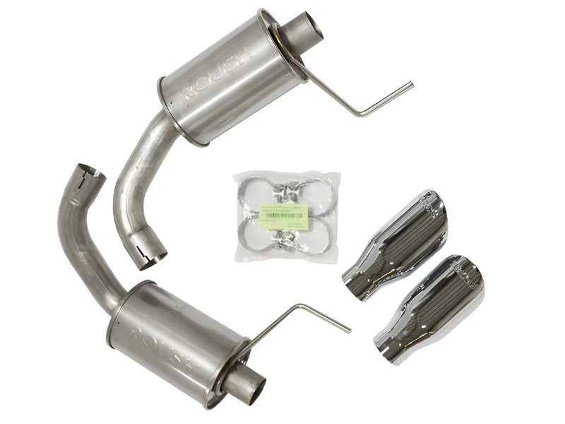 2015-2017, 2024 Mustang 5.0L V8 Exhaust Kit - Round Tip (304SS)