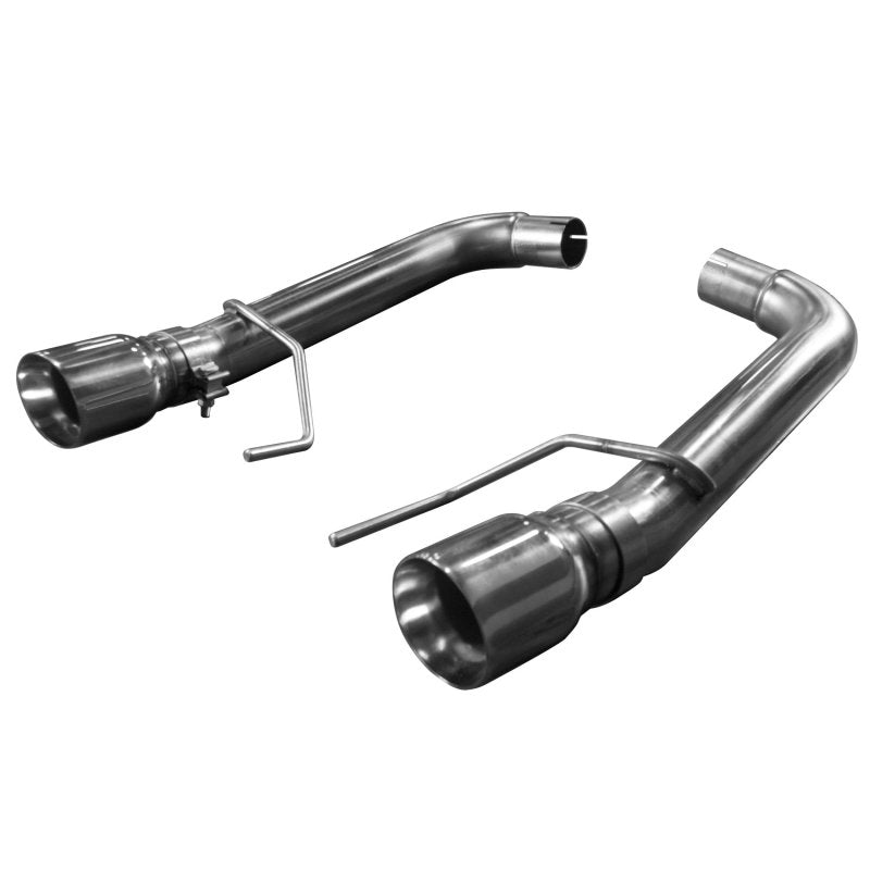 Kooks Headers & Exhaust 3" SS Muffler Delete Axle-Back Exhaust w/SS Tips - 2015-2017 Mustang 5.0L - Exhaust - The Speed Depot - 