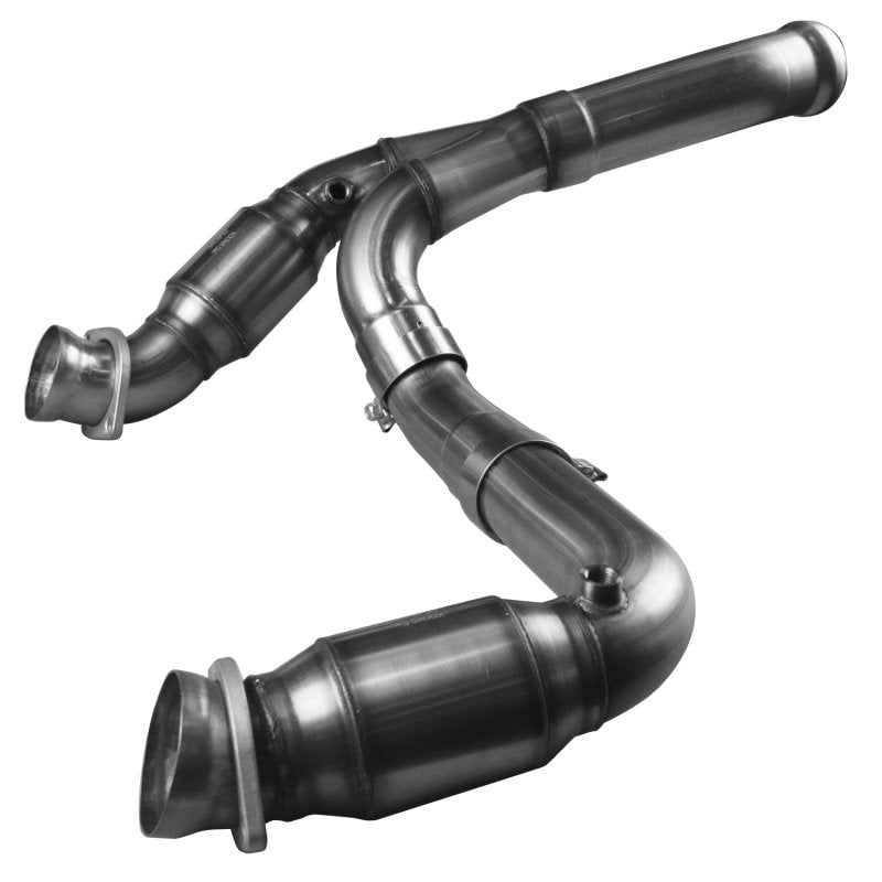 Kooks Headers & Exhaust - 3" SS GREEN Catted Y-Pipe - 2011-2013 GM Truck 6.2L (Connects to OEM) - The Speed Depot