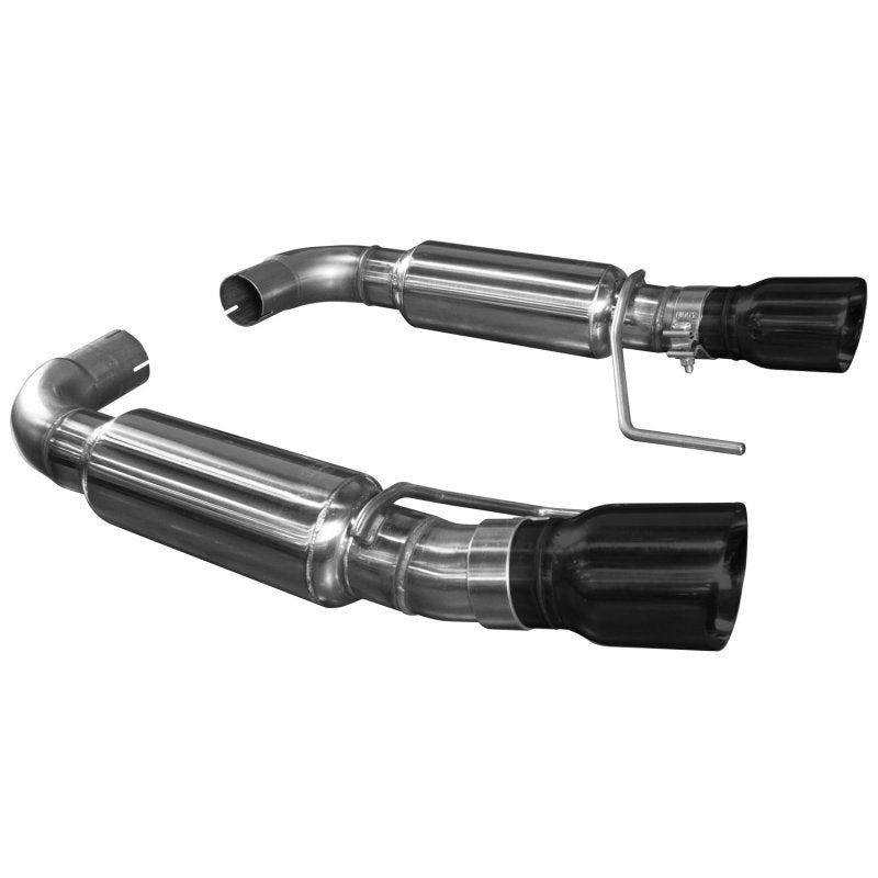 Kooks Headers & Exhaust 3" SS Axle-Back Exhaust w/Black Tips - 2015-2017 Mustang 5.0L - Exhaust - The Speed Depot - 