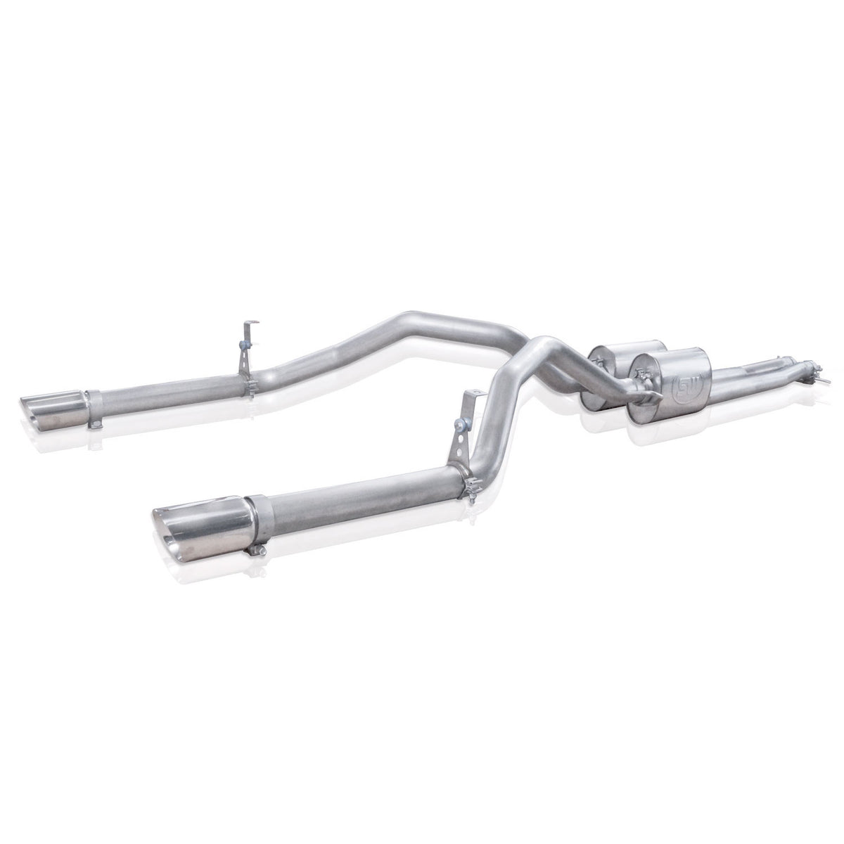 Stainless Works 2007-2018 Silverado/Sierra Catback - Exhaust - The Speed Depot - 2007 thru 2018 Chevy Silverado 1/2 Ton 4.8L, 5.3L, 6.0L & 6.2L, 6.0L & 6.2L and 2007 thru 2018 GMC Sierra 1/2 Ton 4.8L