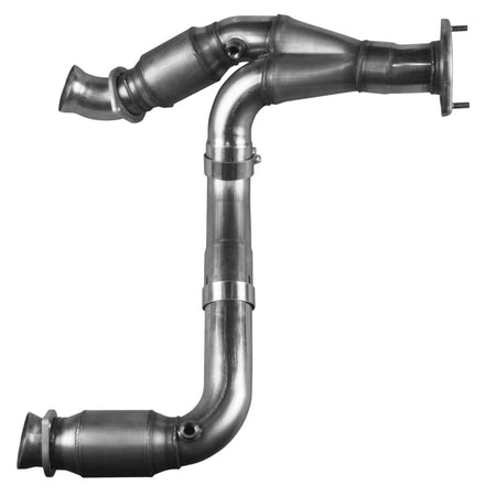 Kooks Headers & Exhaust - 3" SS GREEN Catted Y-Pipe - 2007-2008 GM 1500 Series Truck/2007-2010 SUV 6.2L - The Speed Depot