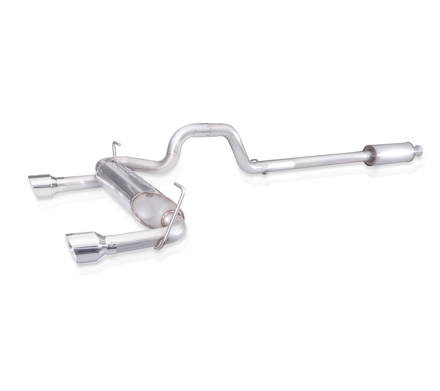 Stainless Works - Catback - Dual Outlet Turbo Muffler - Factory Connect - The Speed Depot