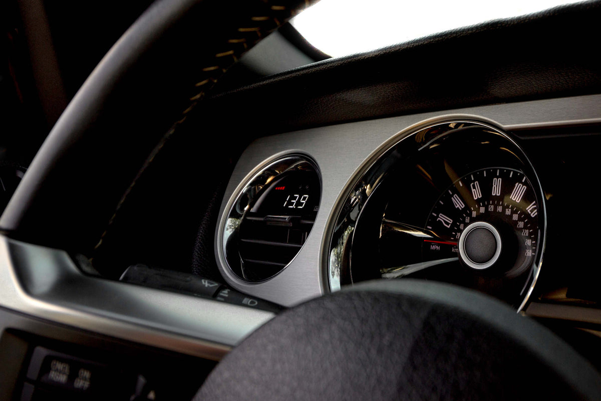 P3 Gauges Analog Gauge - Ford Mustang Gen5 (2010-2014) - Interior - The Speed Depot - 