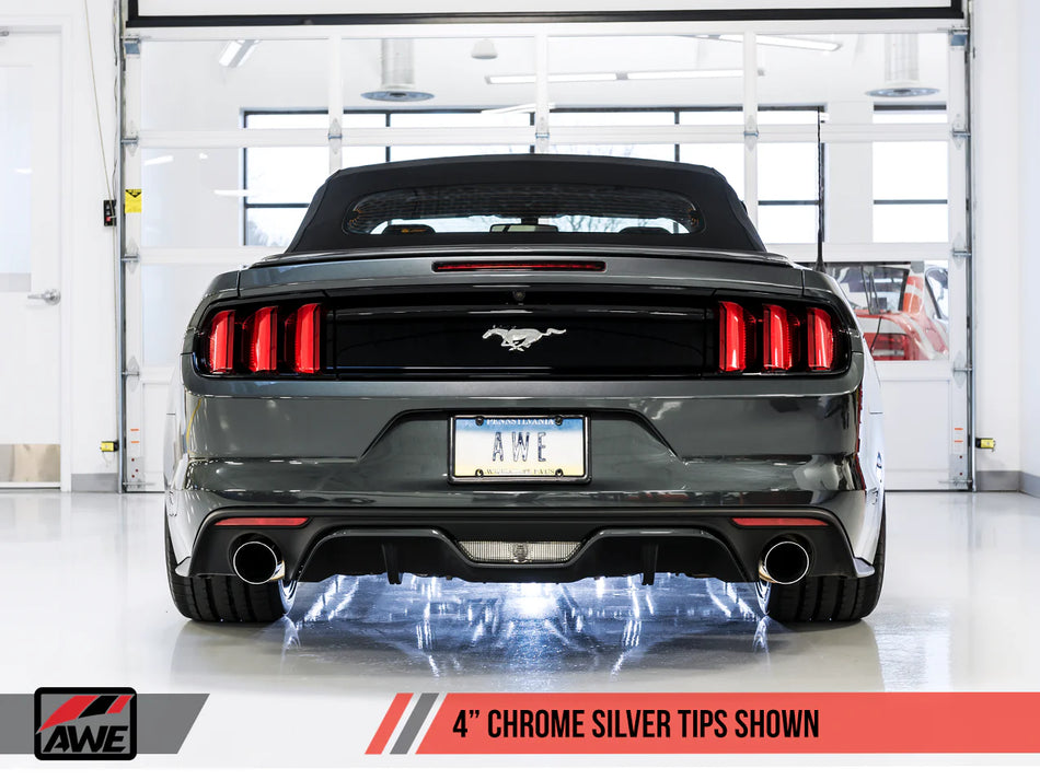 Touring Edition Axle-back Exhaust for S550 Mustang EcoBoost