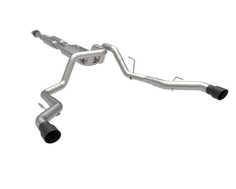 Kooks Headers & Exhaust Dual Rear Exit Cat-Back w/Black Tips - 2021+ F150 2.7L/3.5L/5.0L - Exhaust - The Speed Depot - 