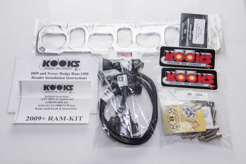 Kooks Headers & Exhaust - 1-3/4" Stainless Headers - 2009-2018 Dodge/Ram 1500 5.7L - The Speed Depot